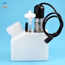 L1800 R1390 L805 용 교반기 모터 에어 필터가있는 흰색 250ml 잉크 탱크 타이머 탱크가있는 DTF 프린터 수정, 04 With Power Timer
