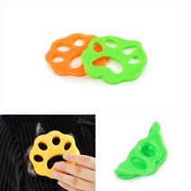 자파몽드 실리콘 흡착 먼지제거 세탁볼겸용 건조기볼 세탁기털제거, 1개