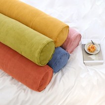 라곰 코듀로이 원형 롱쿠션 커버 110x20 5color, 올리브