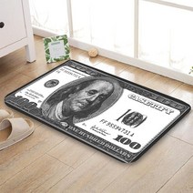 양털러그 달러 패턴 매트 Non Slip Bath Mats 거실 복도 욕실 주방 침실 집 Non-slip Rug