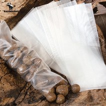 잉어 낚시를위한 50 개몫 pva 수용성 가방 잉어 낚시를위한 빠른 용해 환경 미끼 가방, 1216