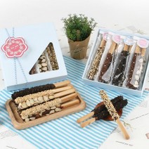 붐스토리 땅콩크런치 막대과자만들기세트 초콜릿 빼빼로, 1세트, 땅콩크런치DIY