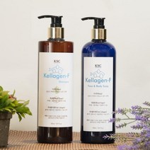 천연발효 켈라겐 F 샴푸와 페이스 바디솝 500ml 천연 다시마 콜라겐샴푸 액체비누, 페이스앤바디 비누