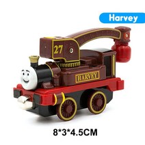 튼튼한 제설용품 눈치우기용 삽 143 토마스와 친구들 자기 합금 기차 크리스마스 토마스 덕 토비 퍼시 귀여운 기관차 소형 장난감 생일 선물, [32] harvey