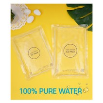 우림 아이스팩 친환경 100% 워터팩 완제품 소 중 대, 워터팩 완제품 초미니(8x11)360장
