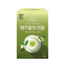 녹차원 제주말차라떼 18g 1곽 10스틱 2개세트, 10개입, 2개
