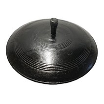 무쇠주물마을 무쇠 가마 솥뚜껑 37cm~65cm 무쇠솥뚜껑 무쇠솥 길들임 솥뚜껑구이팬 캠핑용 업소용, 8호 650호 65cm