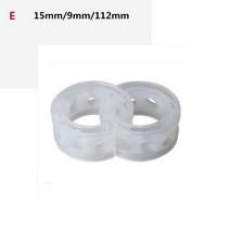 우레탄완충기2pcs 범용 자동차 충격 흡수기 스프링 범퍼 전원 피아트 500 stilo ducato palio bravo doblo, 05 E  15mm