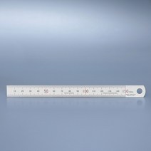 [MATSUI] 일본 마츠이 고급무광 직자/스틸자 /쇠자/철자/Ruler (T) /길이옵션선택, T-15 - 600.0063