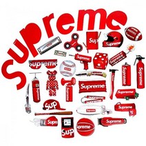 슈프림 36종 캐리어 노트북 데코 스티커, 슈프림 36종 스티커