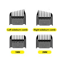 T9 세트 헤어 클리퍼 가드 가이드 빗 트리머 커팅 스타일링 도구 어태치먼트 호환 1.5mm 2mm 3mm 4mm 6mm 9mm 10 개, [04] Ceramic cutter head