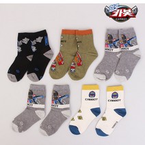 헬로카봇 유아동 양말 5족