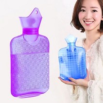 보온 물주머니 온수찜질팩 핫워터팩 손난로 고무핫팩, 상세페이지 참조, 보라