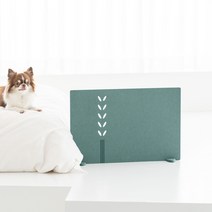 베르디안 까비 미니파티션 강아지 고양이 울타리펜스 가림막 낮은파티션 1단/안전문/패널, 나뭇잎, 오렌지