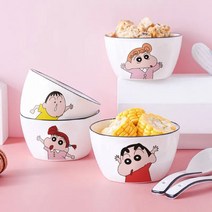짱구식기세트 풀세트 귀여운 캐릭터 굿즈 그릇 밥그릇, C1