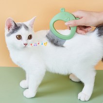 강아지 고양이 애견 빗 죽은털 엉킨털 털제거 털정리 브러쉬 슬리커, 핑크