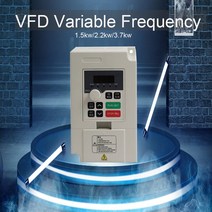 주파수변환기 1.5kw/2.2kw VFD 인버터 H100 시리즈 220V/380V 벡터 스핀들 모터 속도 제어용 가변 주파수 드라이브 DC 컨버터, [01] H100-C2-1B, [02] 1.5KW, [01] 110V, 01 1 5KW_02 110V