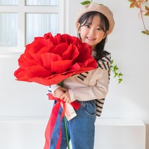 뷰티풀데코센스 자이언트 리본장식 카네이션, 마젠타