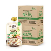 아이꼬야 맘스쿠킹 이유식 100g, 소불고기 진밥, 20개