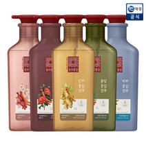 [애경]동의홍삼 헤어 케어 샴푸/린스 500ml x2개, 04.매화 샴푸 500ml x2개, 2개