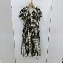 여성 반팔 롱 원피스 라운드 플라워 원피스 빅사이즈 여름 꽃무늬 플레어 여자원피스 프리사이즈 인박카033