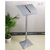 도서관 상담실책꽃이 홍보 캠핑안내판 메뉴판 선반 계서 공개 전시 바닥식 책꽂이 처 식당관 복식 컬러 페이지 제막판, 01 실버（금속 테이블）