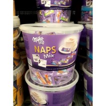 밀카 냅스믹스 미니초콜릿 207개입 대용량 1kg 2종, 밀카 1kg