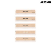 아트사인 메모홀더110 5개입/72351/페이퍼홀더/메모꽂이/메모클립/메모집게, 72351  1개