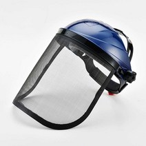 예초기 보호구 가벼운 벌초작업 안전 사고 예방 경량, 블랙