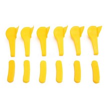 자동차 오토바이 타이어 휠 탈착기 제거기 타이어 체인저 부품 나일론 마운트 디마운트 덕, 노란색