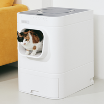 라비봇2 프리미엄 고양이 자동 화장실 자동청소/자동보충