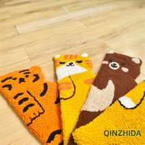 귀여운 동물 DIY 펀치니들 러그 만들기 세트 스킬 자수 패키지 인테리어 소품 Zuhty 증정, 강아지