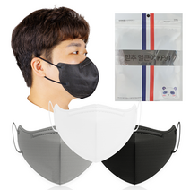 믿추 얼큰이 마스크 초 특대형 KF94 새부리형 / 국내최대 / 귀 진짜 안아픈, 03. 블랙, 20매