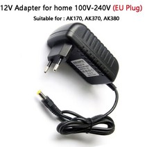 AV리시버 올인원앰프 미니앰프 ak380ak370ak170 800w 블루투스 앰프 오디오 노래방 홈 시어터 앰프 2 채널 전원 클래스 d 앰프 usb sd aux, EU 플러그