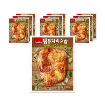 [굽네] 통닭다리순살 직화오븐구이 마늘갈비맛 130g, 10팩