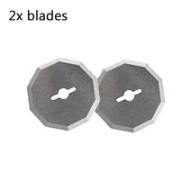 무선 전기 가위 멀티 커터 골판지 가죽 원단 천 재봉 카펫 절단 도구 4V, 2PCS blades, 07 2PCS  blades
