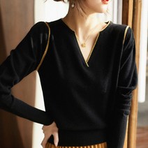 럭셔리 금사포인트 울혼방니트