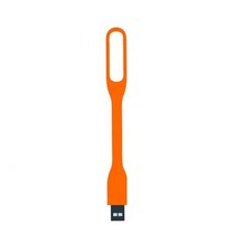 캠핑 동력팬 실링팬 타프팬 난로 무동력1PC 유연한 LED USB 라이트 램프 미니 휴대용 캠핑 충전기 가제트, 03 Orange USB Light