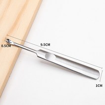 WUTA 가죽 도구 그루버 Skiving 가장자리 Bevelers Trenching 장치 DIY 핸드 크래프트 작업 지갑 주름 접힌, 01 U Shape-1 Pcs