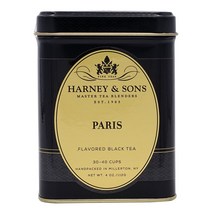 Harney & Sons 하니앤손스 파리 블랙티 113g 4 oz (113g) Paris, 1개