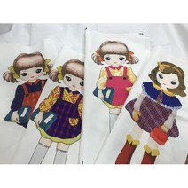 자투리 인형 커트지7034 택1, 인형 커트지7034앨리 핑크 스몰