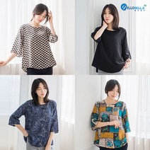 인견 여성 다온 7부소매 블라우스 8종 택1