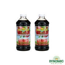 다이나믹 헬스 레베토리스 석류 추출물 100퍼센트 473ml(16fl oz) 2팩 에스트로겐 나트륨 칼륨, 1개, 기본