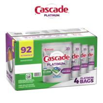 1+1 케스케이드 플래티넘 Cascade 식기세척기용 캡슐세제 23개입 x 4 총 92개