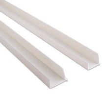 위dlnme_욕실보호대(백색 문)택규격 부착형 도어부자재 DIY 문대 수리 부속 백색 보수♥jseungri, ♥jseungri36mm