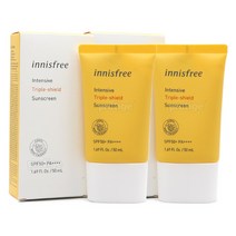 이니스프리 인텐시브 트리플 쉴드 선스크린 50ml 2개