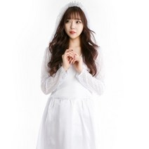 기타 바보사랑[파티쇼]신부드레스의상(성인)할로윈 파티 성인의상 행사 축제