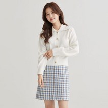 로엠 로엠 스칼럽 카라 가디건 RMCKC11S17