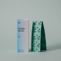 가글밤 휴대용 고체가글 아이스쿨향 개별타입, 18정 x 5개
