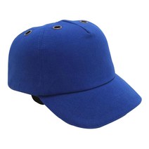 GHSHOP 안전 범프 캡 머리 보호대 충격 방지 작업장 작업장 모자, 코튼 ABS, 블루